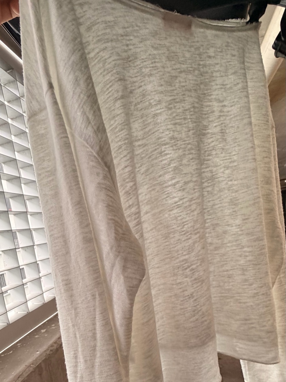 Lavarice Lightweight Cream Knit Top
